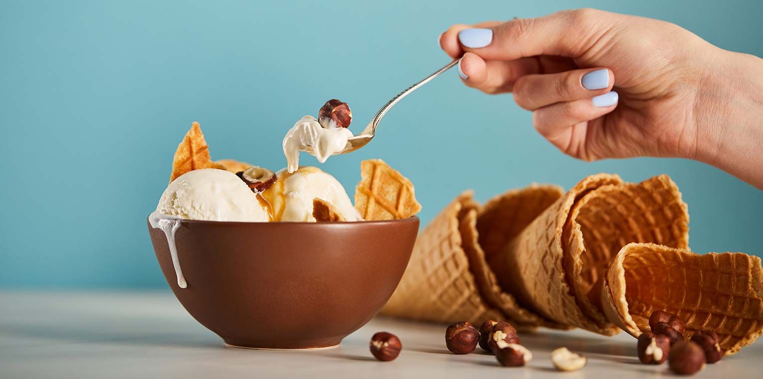 Ricetta - Gelato alla nocciola fatto in casa