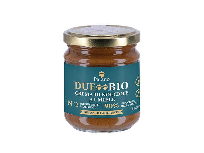 DueBIO - Crema di nocciola e miele della Tuscia