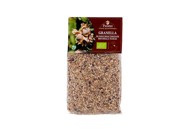 Granella di nocciole tostate della Tuscia - Biologico - Parano BIO - 250g