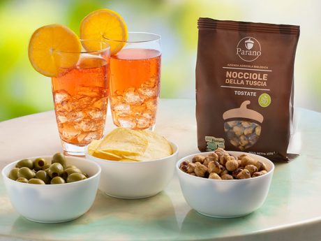Nocciole tostate e sgusciate, da aperitivo