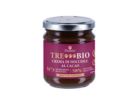 TreBIO - Crema di nocciole - Azienda Agricola Parano BIO
