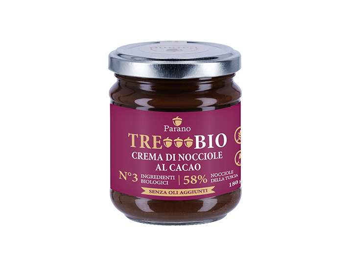 TreBIO - Crema di nocciole - Azienda Agricola Parano BIO