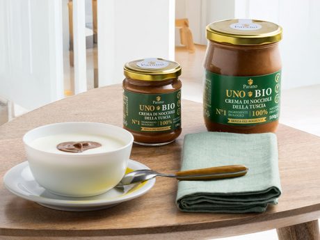 UnoBIO - Crema spalmabile di nocciole biologiche - VeganOK