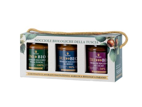 TrisBIO - Box Regalo creme di nocciola - Biologico - Parano BIO