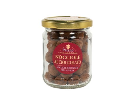 Nocciole BIO ricoperte di cioccolato fondente - Parano