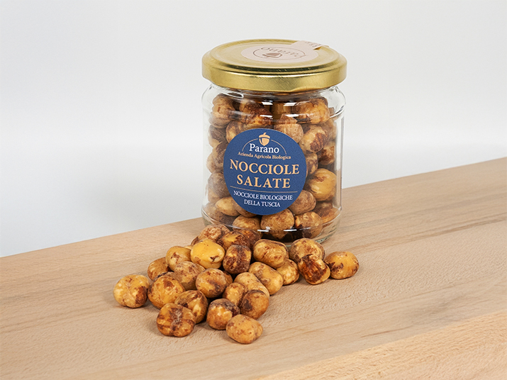 Nocciole BIO salate - 100g - Parano